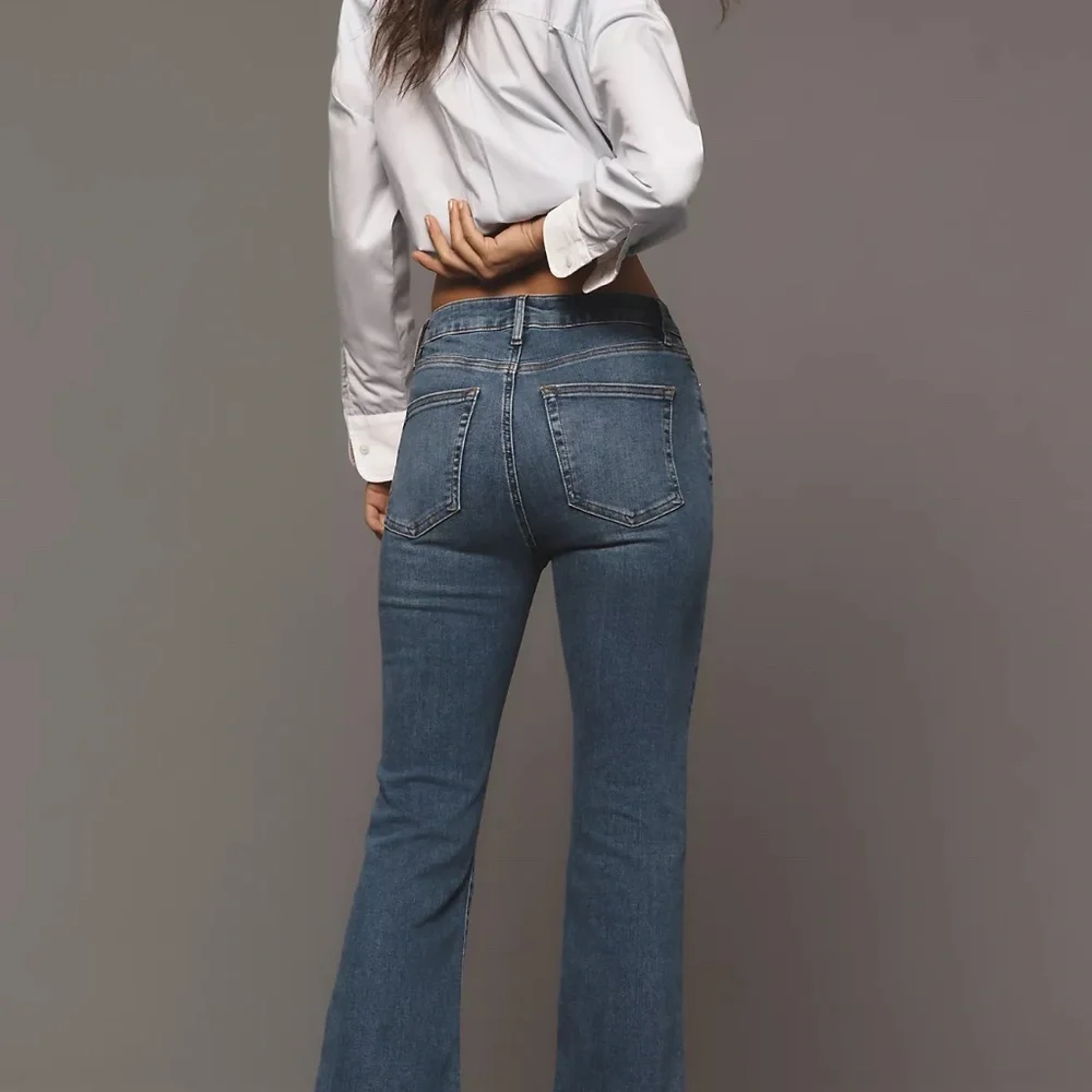 Frame Denim Jean  Le Crop Mini Boot Size 26 - Picture 2 of 5